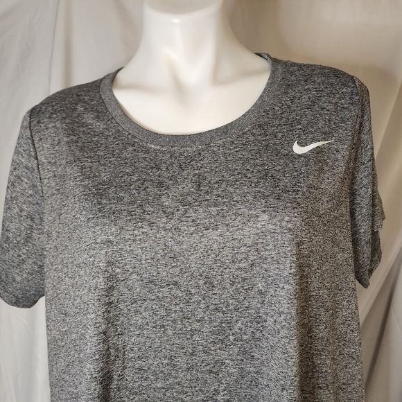 Gray Nike Short Sleeve Tee SZ 1x - Picture 6 of 11